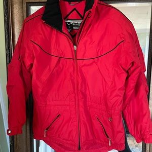 VINTAGE RED OBERMEYER SKI JACKET